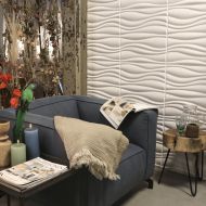 WallArt 24 бр 3D стенни панели GA-WA04 Waves