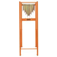 Draper Tools Стойка за рязане на дърва, 150 кг, оранжева