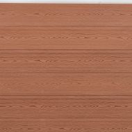 Комплект ограден панел, кафяв, 872x186 см, WPC