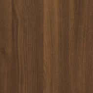 Комплект библиотека/ТВ шкаф от 3 части кафяв дъб 180x30x180 см