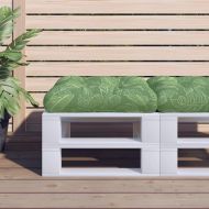 Палетна възглавница на листа 60x61,5x10 см Оксфорд плат