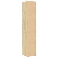 Висок шкаф, сонома дъб, 30x42,5x185 см, инженерно дърво