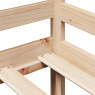 Легло с чекмеджета, без матрак, 90x200 см, масивно дърво