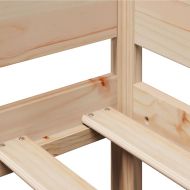 Легло с чекмеджета, без матрак, 80x200 см, масивно дърво