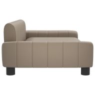 Детски диван капучино 90x53x30 см изкуствена кожа
