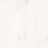 Рамка за легло без матрак, бял, 120x190 см, борово дърво масив