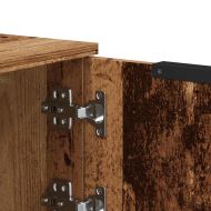 ТВ шкаф, старо дърво, 102x35x36,5 см, инженерно дърво