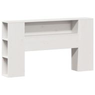 Легло с етажерка за книги, без матрак, 160x200 см, бор масив