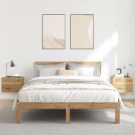 Нощни шкафчета за стенен монтаж, 2 бр, дъб артизан, 40x32x30 см