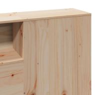 Рамка за легло без матрак, 180x200 см, масивна чамова дървесина