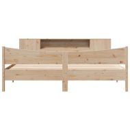 Рамка за легло без матрак, 180x200 см, масивна чамова дървесина