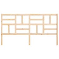 Горна табла за легло, 186x4x104 см, бор масив