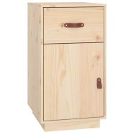 Шкаф за бюро 40x50x75 см борово дърво масив