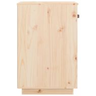 Шкаф за бюро 40x50x75 см борово дърво масив