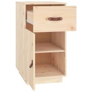Шкаф за бюро 40x50x75 см борово дърво масив