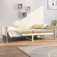 Дневно легло, борово дърво масив, 80x200 см