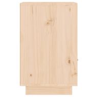 Нощно шкафче, 40x34x55 см, борово дърво масив