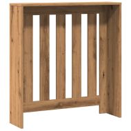Капак за радиатор, дъб артизан, 78x20x82 см, инженерно дърво