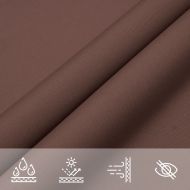 Платно-сенник, Оксфорд плат, триъгълно, 3,6x3,6x3,6 м, кафяво