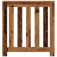 Капак за радиатор, старо дърво, 78x20x82 см, инженерно дърво
