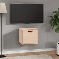 Стенен шкаф, 40x30x35 см, бор масив