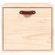 Стенен шкаф, 40x30x35 см, бор масив