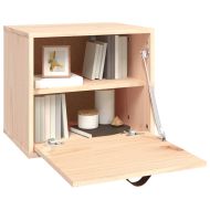 Стенен шкаф, 40x30x35 см, бор масив