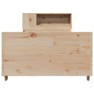 Рамка за легло без матрак, 100x200 см, бор масив