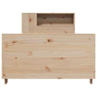 Рамка за легло без матрак, 100x200 см, бор масив