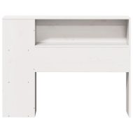 Горна табла с място за съхранение, 100 см, масивно дърво бор