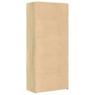 Висок шкаф, сонома дъб, 80x42,5x185 см, инженерно дърво