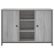 Сайдборд, сив сонома, 100x35x70 см, инженерно дърво