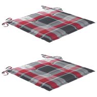 Градински столове с маса за чай и възглавници, акация масив