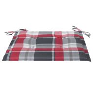 Градински столове с маса за чай и възглавници, акация масив