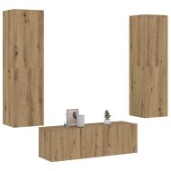 Комплект от 3 части за монтиране на телевизор на стената