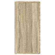 Страничен шкаф, дъб сонома, 60x39x80 см, инженерно дърво
