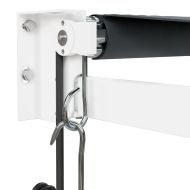 Автоматично прибираща се тента, антрацит, 3,5x2,5 м