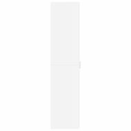 Висок шкаф, бял, 40x42,5x185 см, инженерно дърво