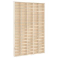 Дървена колекционерска витрина с 90 отделения 50,5x4,5x79 см