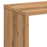 Разделител за стая / библиотека, дъб артизан, 67x25x161,5 см