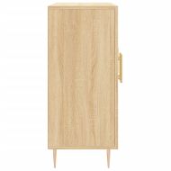 Сайдборд, дъб сонома, 90x34x80 см, инженерно дърво