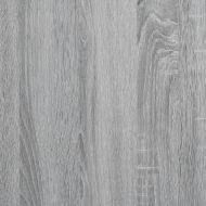 Тоалетка с шкаф, сив сонома, 80x35x132 см