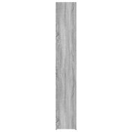 Висок шкаф, сив сонома, 30x42,5x185 см, инженерно дърво