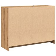 Сайдборд, дъб артизан, 102x33x75 см, инженерно дърво