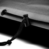 Madison Покривало за градински мебели, кръгло, 320 см, сиво