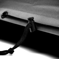Madison Покривало за градински мебели, кръгло, 200 см, сиво