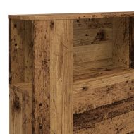 Табла за легло тип шкаф 180x18,5x102,5 см инженерно дърво