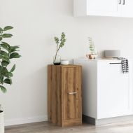 Шкаф органайзер, дъб артизан, 30x41x77,5 см, инженерно дърво