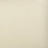 Реклайнер с опора за крака, кремав, изкуствена кожа