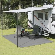 Килим за палатка, антрацит, 4x3 м